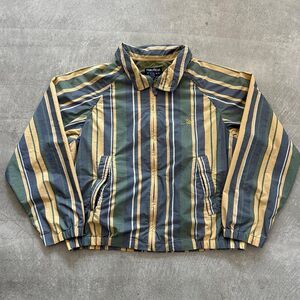 Vintage Nautica Striped Zip Up Jacket
